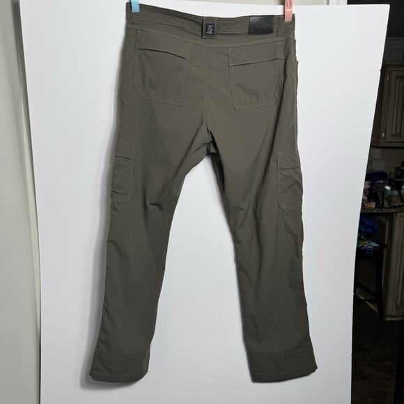 Wrangler ATG All Terrain Gear Cargo Pants 38x32 Gray Nylon Spandex - Picture 15 of 16